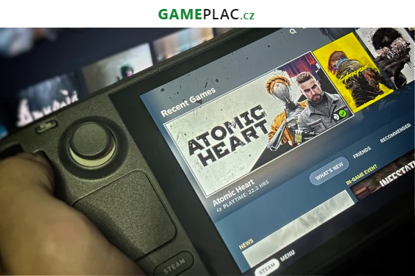 Recenze herní handheld PC Valve Steam Deck (2022)
