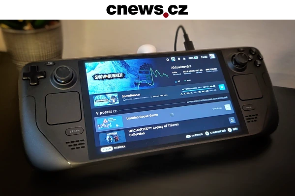 Recenzia herný PC handheld Valve Steam Deck OLED (2024)